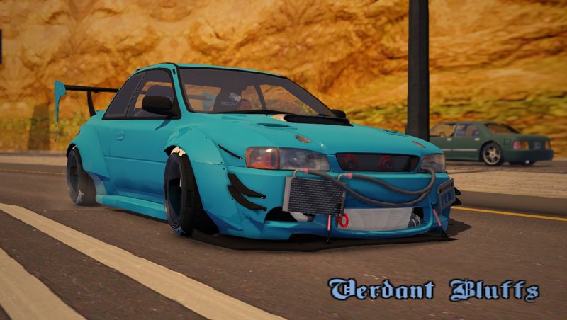 Gta San Andreas Subaru Impreza B Sti Rocket Bunny Rha Mod